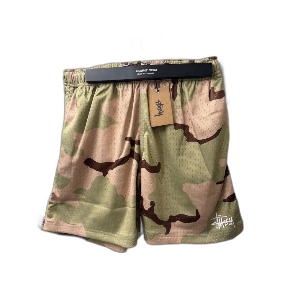 Stüssy Sand Camo Mesh Shorts SS25
